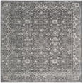 thumbnail image 3 of SAFAVIEH Evoke Ronald Bordered Area Rug, Gray/Ivory, 6'7" x 6'7" Square, 3 of 12