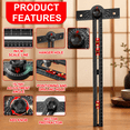 29 Inch Adjustable Aluminum Alloy T Square Ruler for Carpentry and ...
