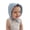 Light Blue, variant on Toddler Baby Bonnet Hat Ruffled Edge Breathable Cotton Adjustable Strap UV Protection Summer Sun Hat