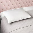 thumbnail image 2 of CosmoLiving by Cosmopolitan Allied Home Living Diamond Luxe Down-Alternative Cotton Pillow - White Standard, 2 of 5