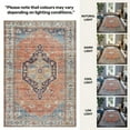 thumbnail image 4 of GLN Rugs Kitesh - Indoor, Machine Washable Area Rug 9'x12' Turkish Terra Terra Home Carpet, 4 of 10