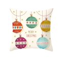 thumbnail image 3 of Kearding 1 funda de almohada, decoración navideña para el hogar, Reno, Papá Noel, funda de cojín de árbol, adorno navideño, regalo de Navidad 2020, Decoración del hogar  #15 Kearding HA000414-15B, 3 of 8
