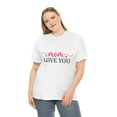 thumbnail image 4 of Mom I Love You Unisex Heavy Cotton Tee, 4 of 7