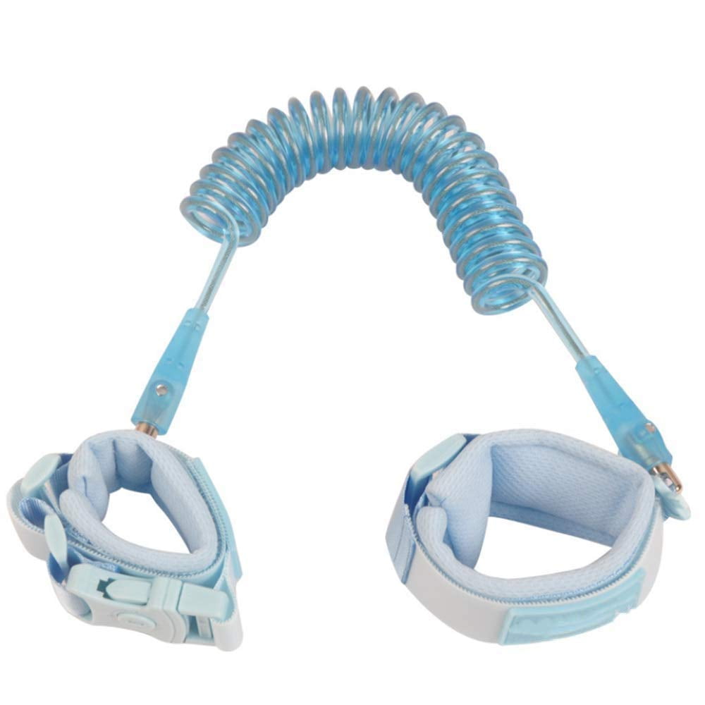 Antilost wrist strap, child safety belt with key lock, reflective