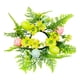 thumbnail image 1 of Adornos de guirnalda de anillo de velas Pilar de decoración de Pascua Corona de candelabros Corona artificial para la cocina Acción de Amarillo, 1 of 8