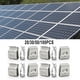 thumbnail image 4 of Cable Clamp Solar PV Cable Clips Photovoltaic 20/30/50/100pcs For Solar Mounting Frame PV Solar Cable Wire High Quality, 4 of 9