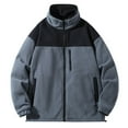 thumbnail image 2 of Men's Jacket Winter Warm Soft Comfortable Lightweight Outdoor Casual Coat for Cold Weather, 2 of 3