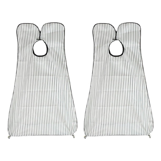 Kit de Babero para Barba de 2 Piezas, recogedor de Pelo para Barba, Impermeable, Antiadherente, para Hombres, Delantal de Afeitar, recogedor de Barba, con 4 Ventosas, Regalos para Marido