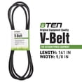 thumbnail image 2 of 8TEN Deck Belt for Grasshopper 3461 9861 382090 61 inch 810-CBL2265T, 2 of 4