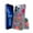 Red Blooms Blossom, variant on Xpression Phone Case For Apple iPhone 17 AIR Floral Pattern Hybrid Transparent TPU Silicone, Shock Absorption Bumper, Hard Back Slim Cover, Pink Roses Flower