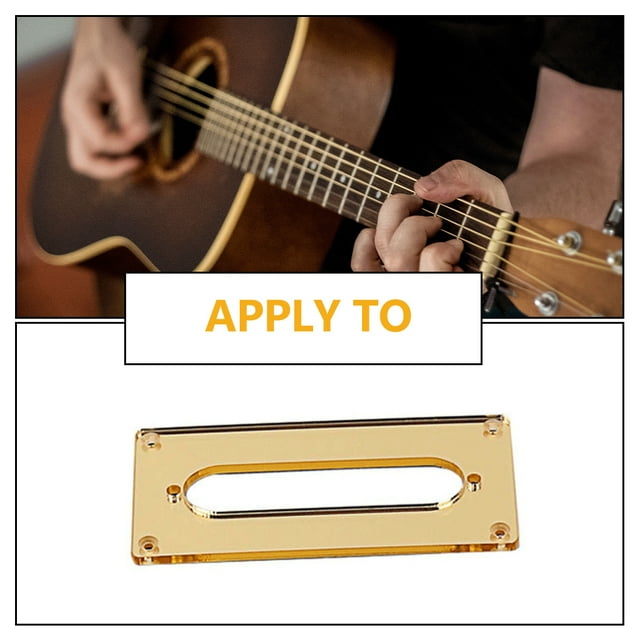 Hand-made Telecaster Bridge Conversion Pickup Mounting Ring Single Acrylic Telecaster Neck Coil Adapter Pickup Ring Musical Instrument Guitar Parts