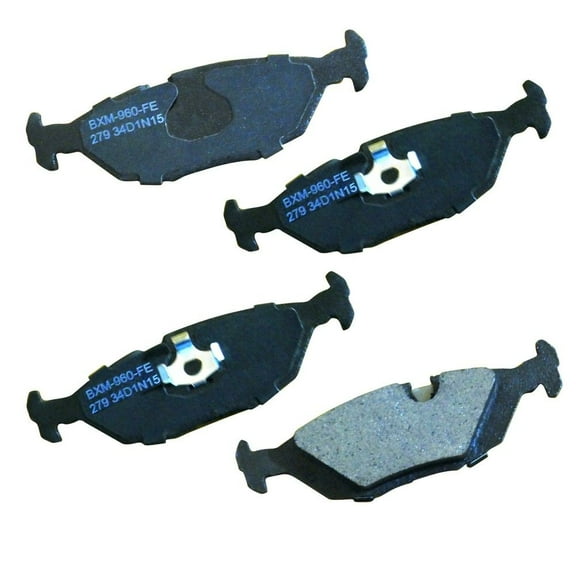 STOP SBM279 Stop Semi-Metallic Brake Pad Fits select: 1984-1991 BMW 325, 1991 BMW 318