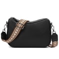 thumbnail image 6 of GAEKEAO Women's Shoulder Bag, Medium Handbag, Women's Leather Crossbody Bags with Adjustable Coloured Strap, 6 of 6