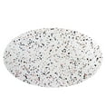 thumbnail image 4 of Modway Zinque 60" Oval Terrazzo Dining Table in Gold White, 4 of 6