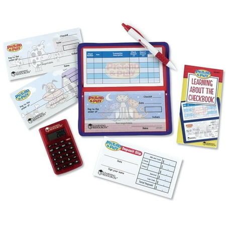 UPC 765023026511 product image for Learning Resources Pretend & Play Calculator Checkbook | upcitemdb.com