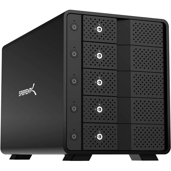 Sabrent USB 3.0 to SATA External Hard Drive Docking Station for 2.5" or 3.5"' HDD, SSD [Support UASP] (EC-UBLB)