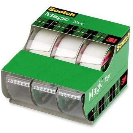 Scotch Magic Tape, 3/4 x 300 Inches, 15 Rolls 3105