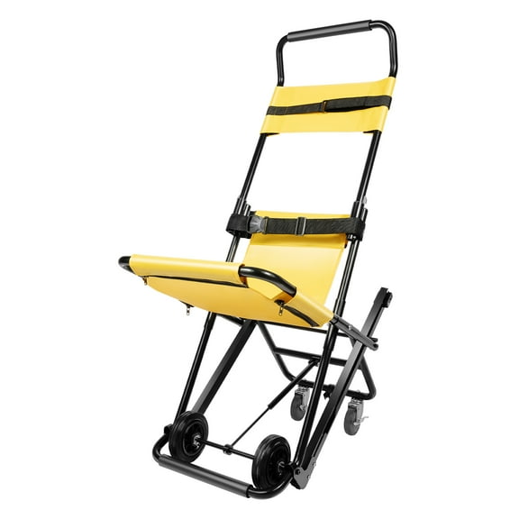 ChicHomey Folding Transfer Stair Chair-350lbs Capacity,Portable Emergency Folding Transfer Chair,for Daily Transfer, Folding Evacuation Chair to Assist Moving Elderly