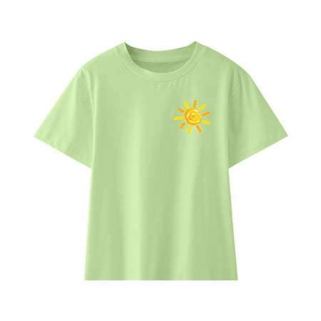 

Pejock Boys Girls Tees 3D Graphic T-Shirts Kids Unisex Toddlers Short Sleeve Tee Shirts Summer Cool Funny Tops Youth Girls Athletic Shirts Sports Activewear for Kids Teens 3-14Years