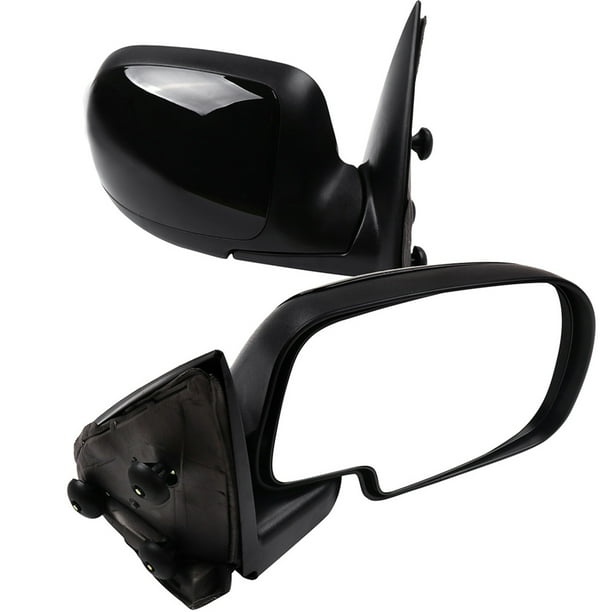 ECCPP Left and Right Side Mirrors Manual Fold NonHeated Fit for 1975