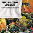 thumbnail image 4 of TMNT Blanket, 36"x58" TMNT Gradient Group Splash Silky Touch Super Soft Throw Blanket, 4 of 6