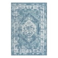 thumbnail image 3 of Unique Loom Outdoor Traditional Collection Area Rug - Valeria (6' 1" x 9' Rectangle Blue/Ivory), 3 of 7