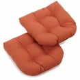 thumbnail image 2 of 19-inch U-Shaped Twill Tufted Dining Chair Cushion (Set of 2), 2 of 2