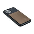 thumbnail image 3 of Dockem iPhone 11 Pro BIO M2B Wallet Case; Friendly Materials, Built-in Metal Plate, 2 Card Slots, Black/Tan, 3 of 9