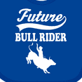 thumbnail image 4 of Inktastic Future Bull Rider Rodeo Riding Boys Baby Bib, 4 of 4