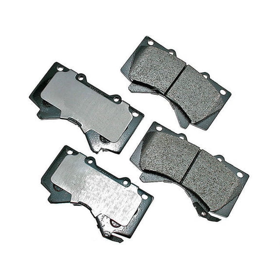 Front Brake Pad Set - Compatible with 2007 - 2021 Toyota Tundra 5.7L V8 2008 2009 2010 2011 2012 2013 2014 2015 2016 2017 2018 2019 2020