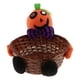 thumbnail image 5 of Canasta de ratán de soporte de comida para de , canasta de almacenamiento para decoración de de Halloween naranja, 5 of 6