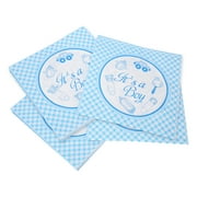 Serviette De Baptême, Serviettes De Déjeuner à Motif De Lignes Spéciales Pour La Décoration De Célébration Pour Outils De Baptême Pour La Décoration De Déjeuner