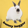 thumbnail image 3 of CafePress - Bunny Hugger Light T Shirt - Men's Classic Graphic T-Shirt, 3 of 4