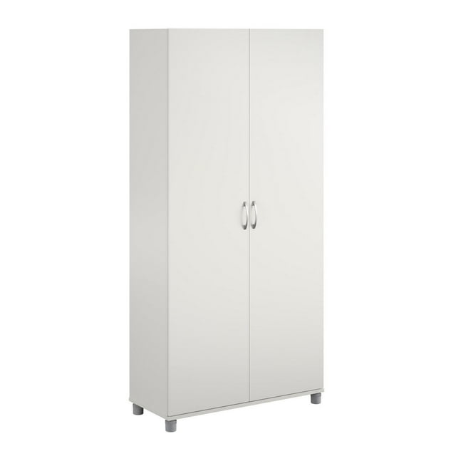 Systembuild Evolution Lory 36" Utility Storage Cabinet, White