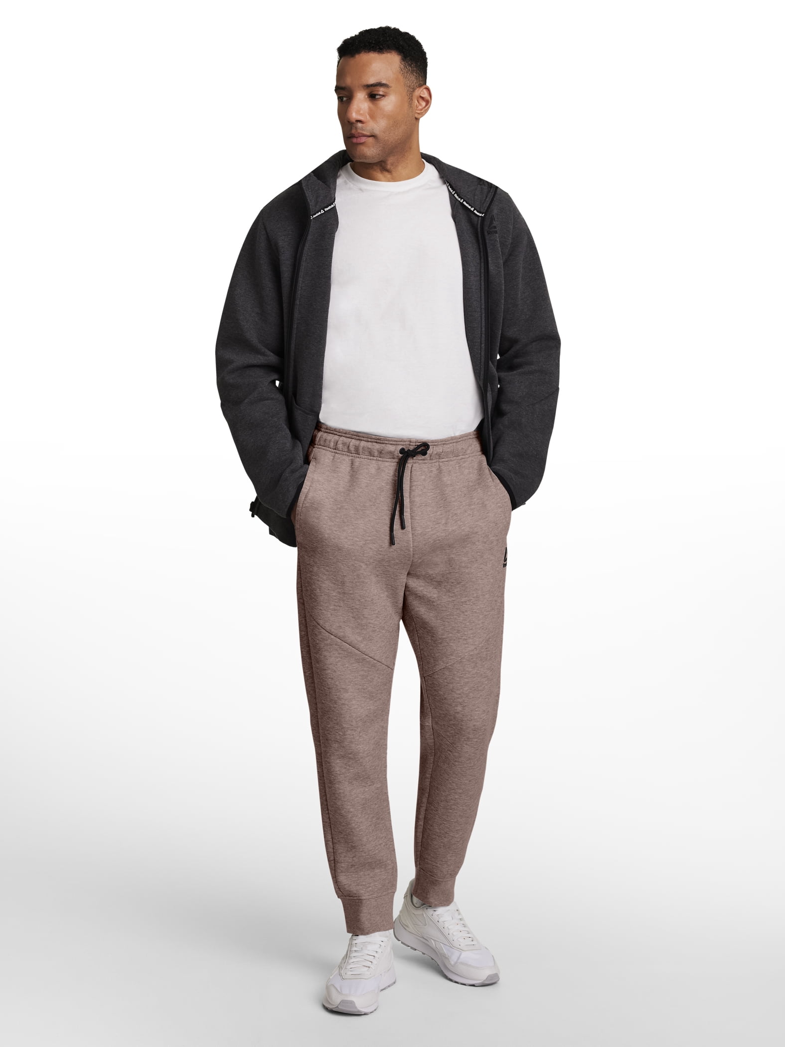 Reebok Men's and Big Men's Momentum Fleece Jogger, Size XS-5XL
