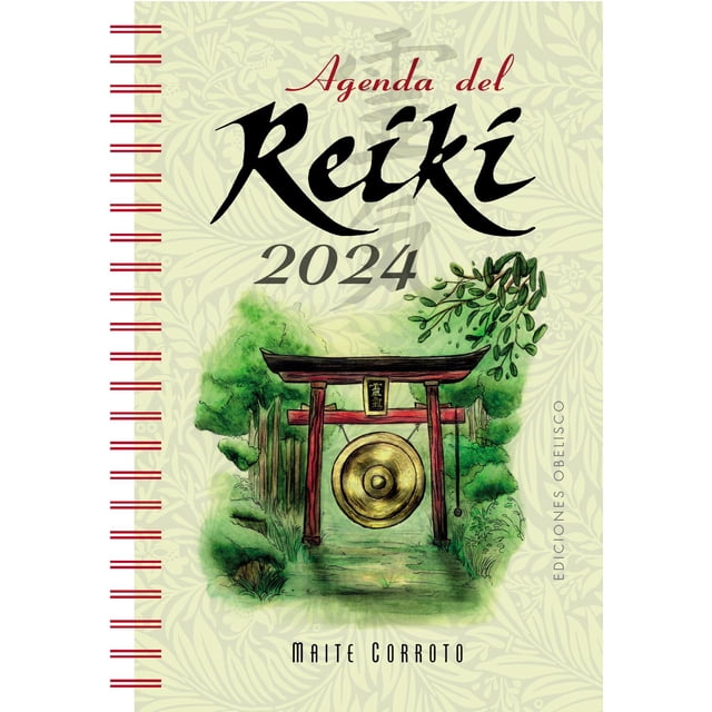 Agenda del Reiki 2024 Blanco Ediciones Obelisco