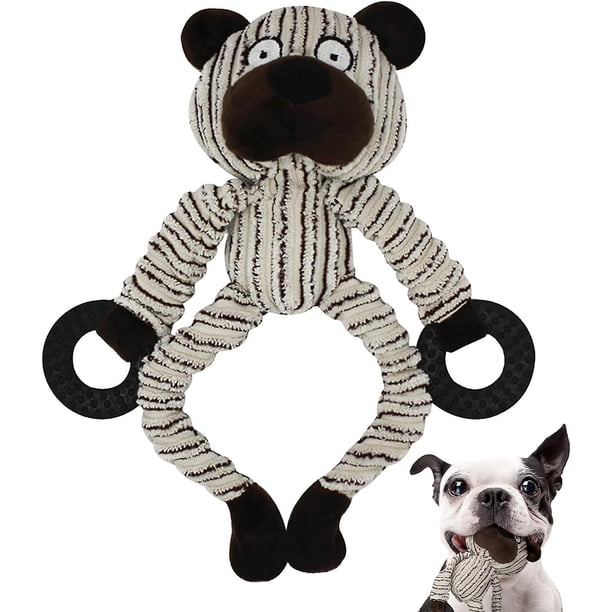Squeaky Puppy Toys, Plush Puppy Chew Toys For Teething, Dog Toys For Small Dogs, Small Dog Toys For Small Breed, Cute Monkey Interactive Dog Toys