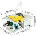 thumbnail image 3 of 5-in-1 Mini Lapidary Saw, 750W Gem Jewelry Rock Polishing Grinding Buffer Machine, 800-10000r/min DIY Gem Jade Grinder Polisher for Cutting Rocks, Mini Table Saw$$Tools & Hardware Other, 3 of 8