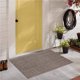 thumbnail image 4 of Felpón de Entrada, Alfombra para Interior y Exterior con Respaldo de Goma Antideslizante, Felpón de Puerta de Poliéster Cortable, 40 x 60 cm para Pasillo, Cocina, 4 of 7