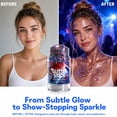 thumbnail image 6 of Yuctic 4th of July Glitter Stick, 2026 Red White Blue Body & Hair Sparkle for Independence Day, Patriotic Chunky Glitter Accessories 1.23OZ(07, 1PC), 6 of 7