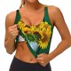 thumbnail image 3 of Balery Sunflowers in Bucket Sujetadores deportivos con espalda cruzada para mujer, acolchados, sin costuras, de alto impacto, ideales para yoga, gimnasio, entrenamiento y fitness.-Small, 3 of 8