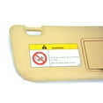 thumbnail image 5 of Sun Visor with Mirror for Toyota Vehicle 2014-2019 - Beige & Gray, 5 of 6