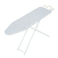 thumbnail image 3 of AQSQ Ironing Board, Iron Board Full Size with Hanger & Rotating Nonslip Feet, 7 Level Height Adjustable,  (42 inch, Blue Plaid Pattern), 3 of 8
