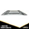 thumbnail image 3 of US Cargo Control Horizontal E Track, 8 Foot Length Cargo E Track, Galvanized Finish, 12 Gauge Steel, Easily Secure Cargo In An Enclosed Van Trailer, 2 Pack, 3 of 5