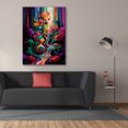 thumbnail image 3 of Epic Graffiti 'The Vividly Surreal Forest'  by Andreas Magnusson Canvas Wall Art, 40" x 54", 3 of 8