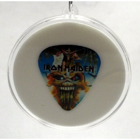 Guitar Christmas Tree Ornament - Iron Maiden Eddie