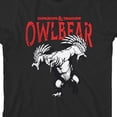 thumbnail image 7 of Dungeons & Dragons Owlbear Crew Neck Short Sleeve Boys' Black T-shirt-Medium, 7 of 7