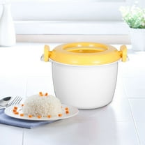 BESTONZON Home Rice Cooker Microwave Safe for Oatmeal Casseroles and More