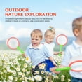 thumbnail image 4 of LIOOBO 4pcs Children's Plastic Large Fishing Nets Durable Kids Bug Catcher Nets Insect Collecting Net Bath Toy Adventure Tool Child Park Fishing Tools (Random Color), 4 of 6