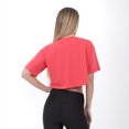 thumbnail image 4 of Playera Dama Oversize K-Swiss CROP-04 Color Coral, 4 of 4